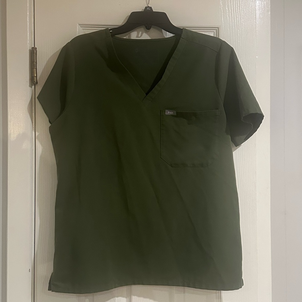 FIGS | Catarina Scrub Top Large Moss